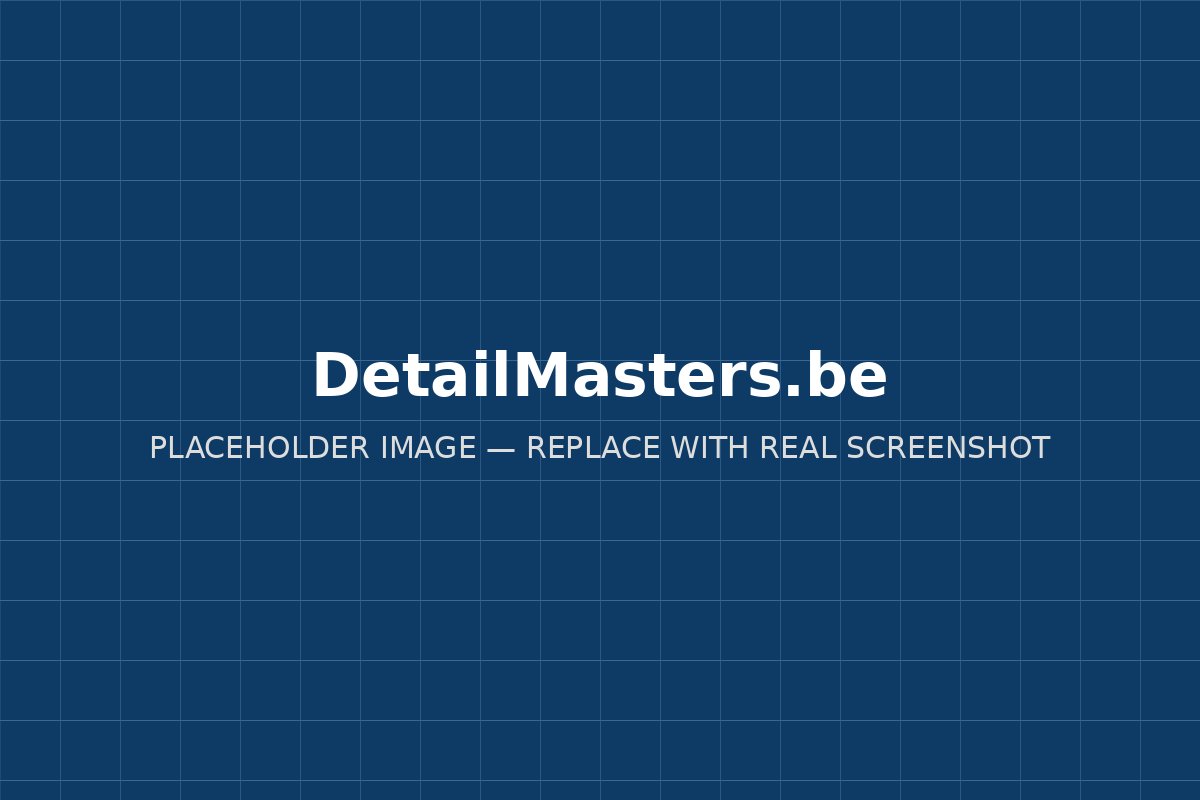 طراحی سایت شرکتی Detail Masters