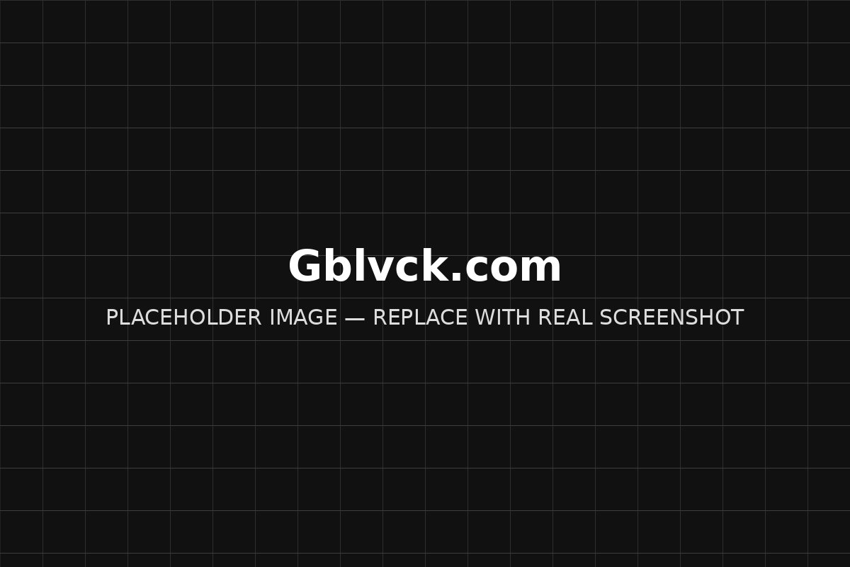 طراحی سایت فروشگاه پوشاک Gblvck